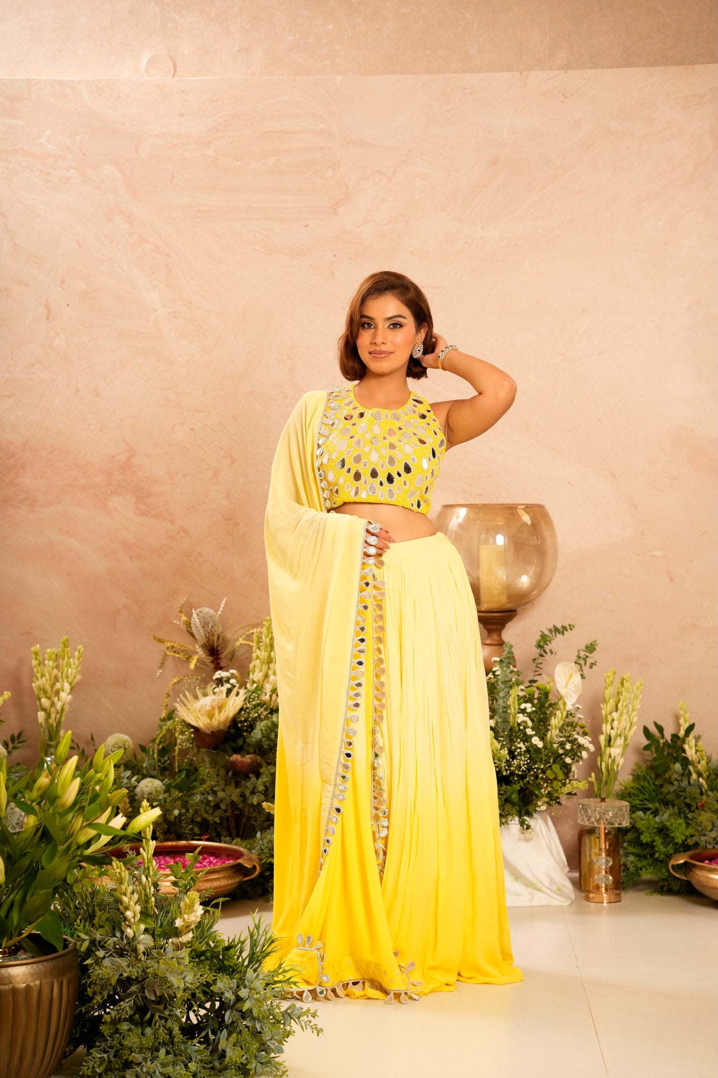 Yellow Lehenga